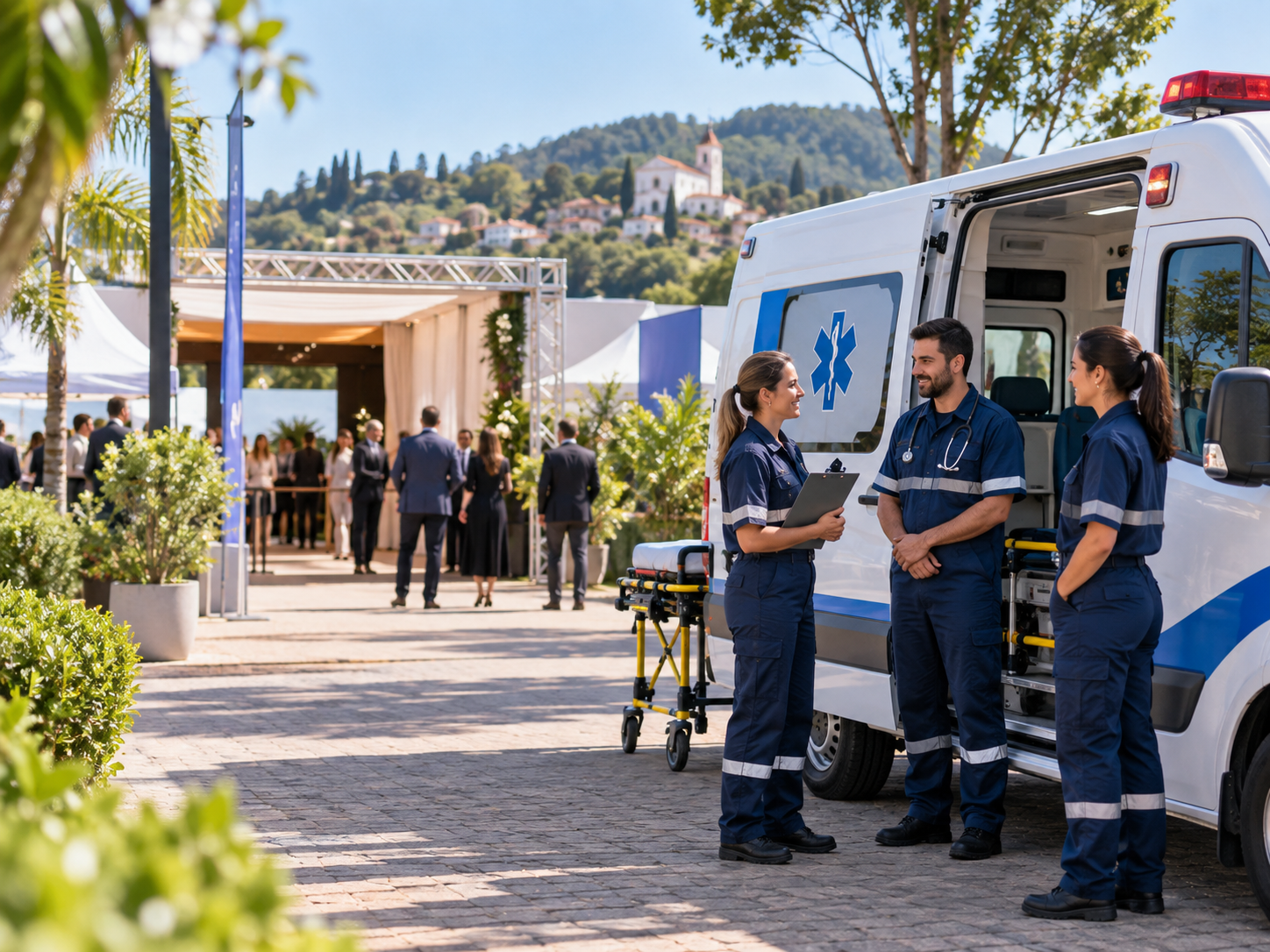 Ambulância para eventos em São Roque