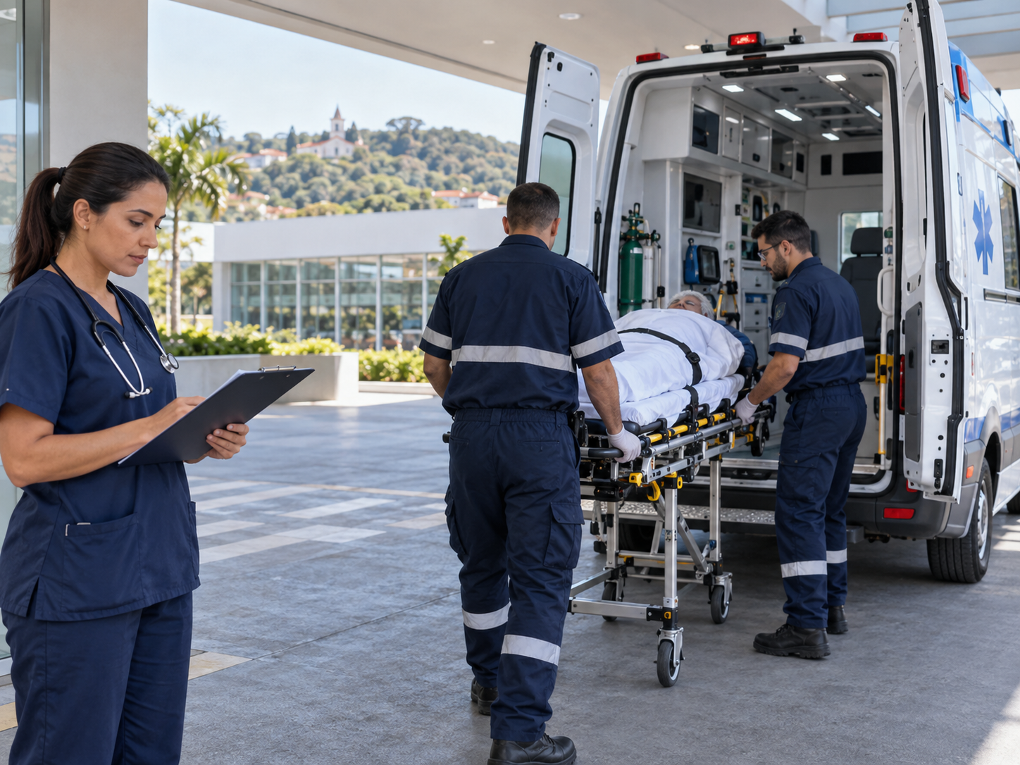 Transferência hospitalar em São Roque